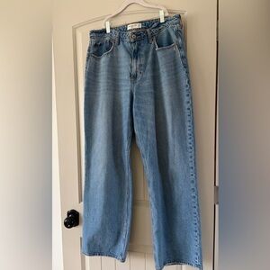 Abercrombie & Fitch Light Blue High Rise Jeans